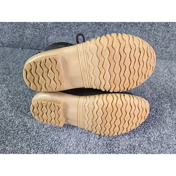 LaCrosse Duck Boot Brown/Olive Leather/Fabric Upper Womans Sz 5 LL Bean - Picture 6 of 8